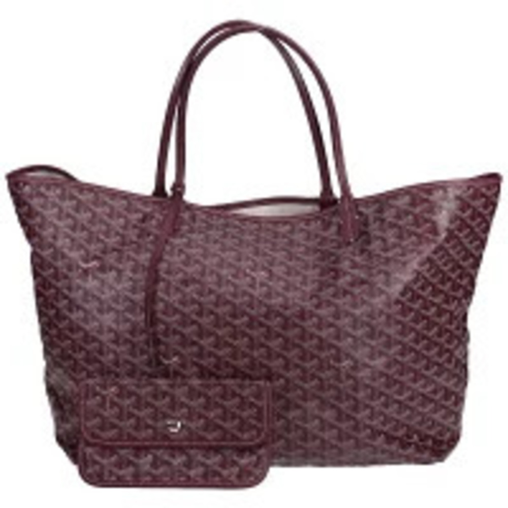 Goyard Saint Louis Tote Bag Canvas Purple